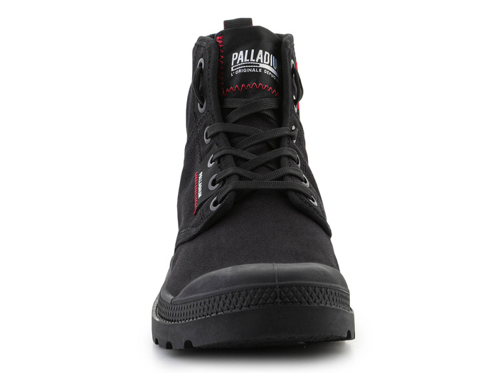 Palladium Pampa Hi Patch 79117-008-M Black