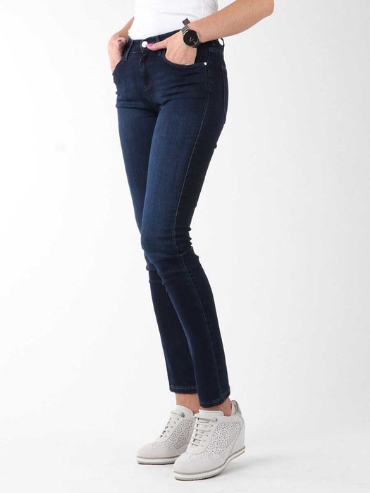 Jeanshose Wrangler High Skinny W27HBV78Z