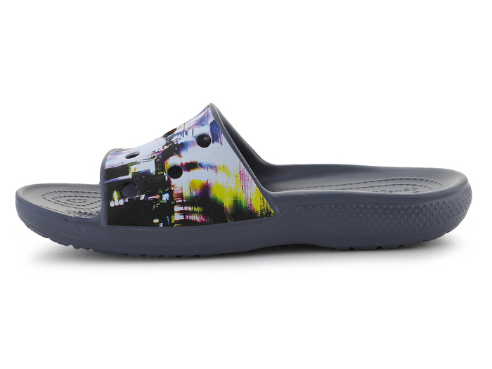 Crocs Classic Meta Scape Slide Black/Multi 208471-0C4