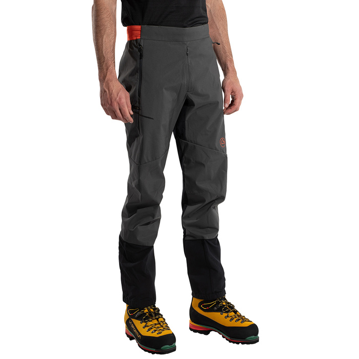 La Sportiva Ikarus Pant M L98 900322 Carbon/Cherry Tomato