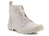 Palladium Pampa Hi Skin 74379-155-M White Cap Gray