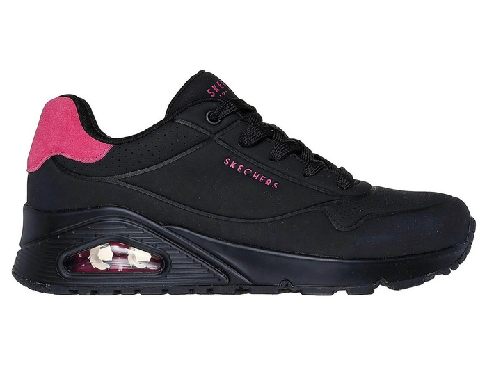 Skechers Uno-POP BACK 177092-BKHP Black Hot Pink
