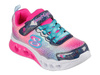 Skechers S-Lights Flutter Heart Lights - Simply Love 302315L-NVMT Navy/Multi