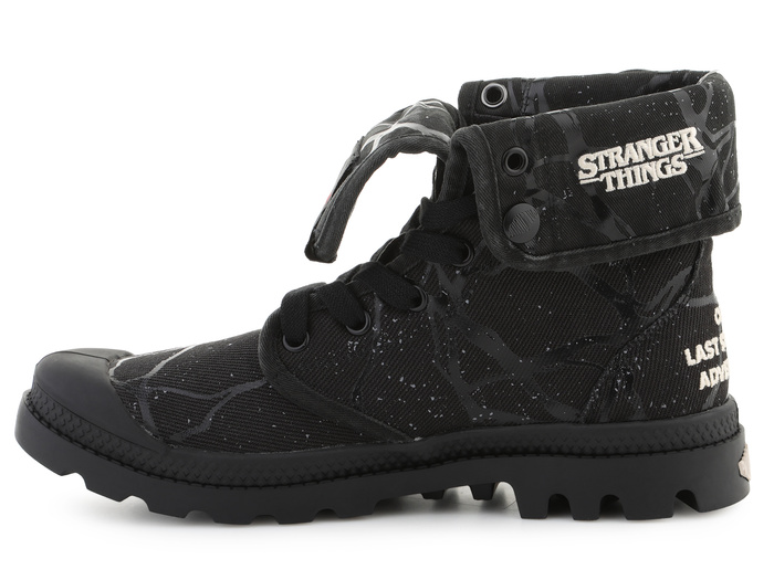 Palladium Stranger Things BAGGY HOPPER TUNNELS Women's 94625-008-M Black