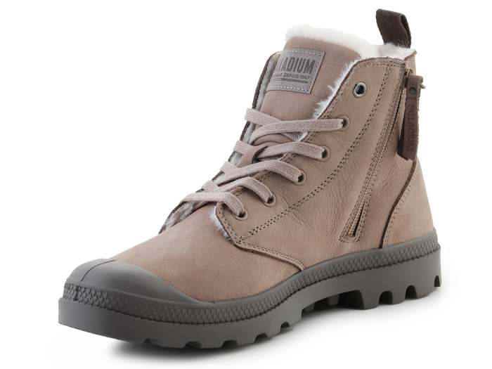 Palladium Pampa Hi Zip WL 05982-297-M Dune