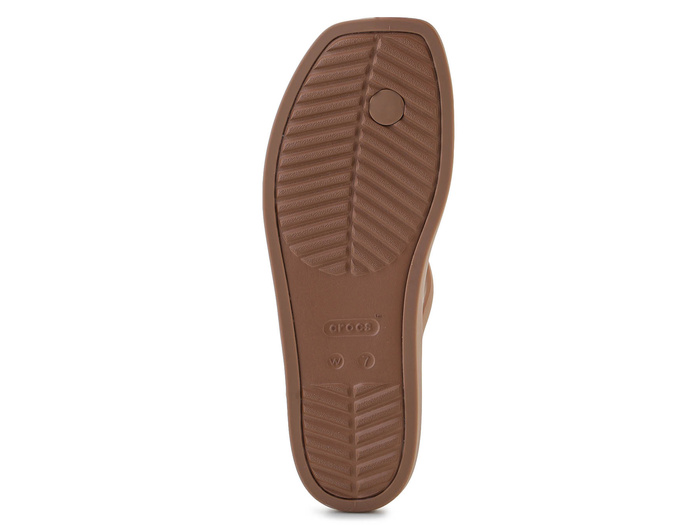 CROCS Miami Thong Flip 209793-2JJ Milk Chocolate