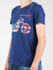 T-Shirt Wrangler S/S Biker Flag Tee W7A53FK 1F