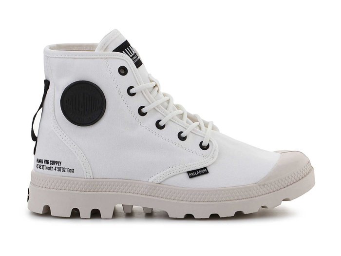 Palladium Pampa HI HTG SUPPLY STAR WHITE 77356-116-M
