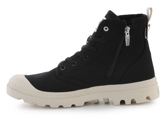 Palladium Pampa Hi Zip Organ 79101-008-M Black