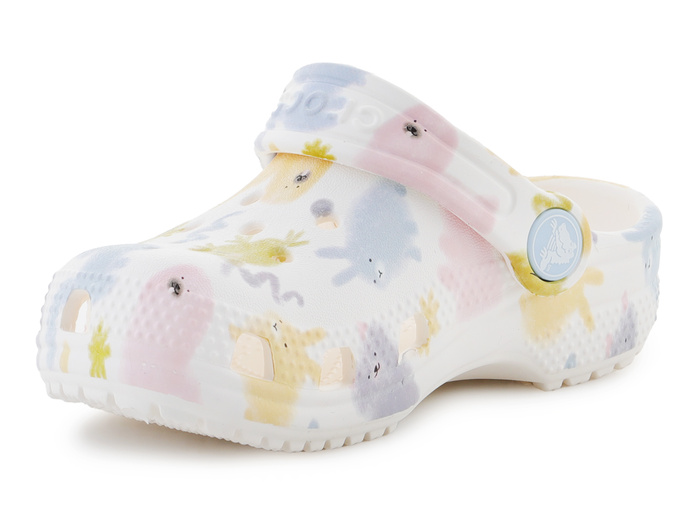 Crocs Classic Pastel Pets Clog T 210989-0WV Chalk