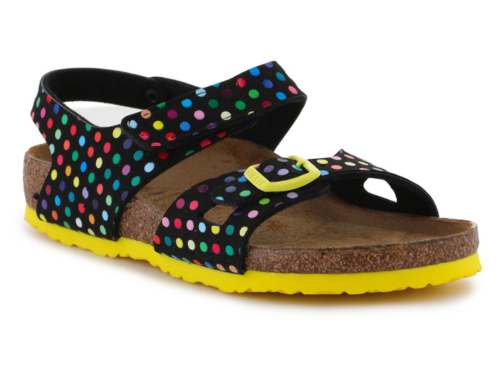 Birkenstock Colorado Rivet Logo Kids Digital Dots Black 1023611