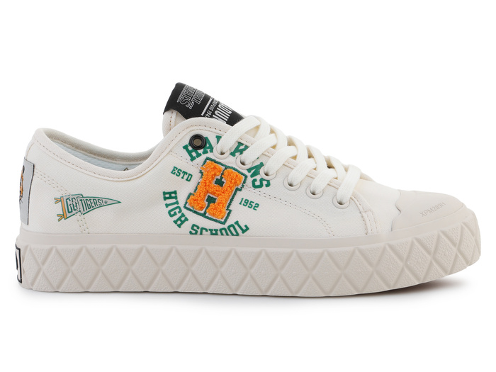 Palladium Stranger Things PALLA ACE TIGERS 94630-161-M Cream White