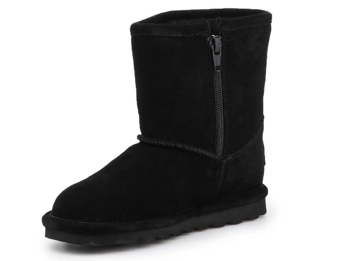 Shoes BearPaw Elle Toddler Zipper Black 1962TZ-011