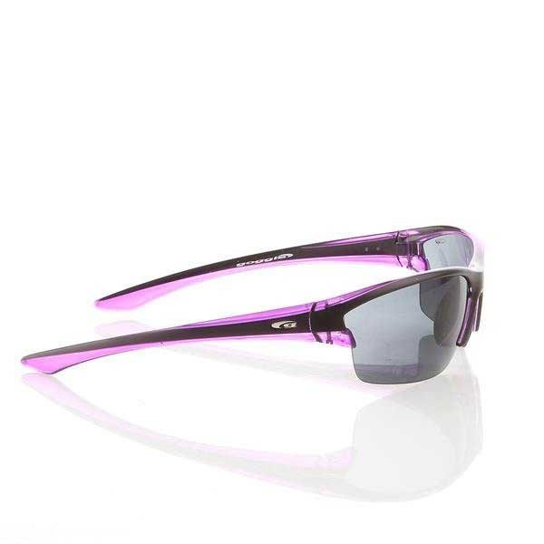 Okulary Przeciwsłoneczne Goggle Matt black/Purple E142-3