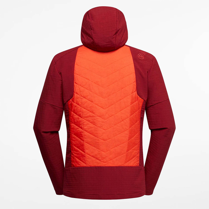 La Sportiva Kap Hybrid Hoody M L73 322320 Cherry Tomato/Sangria