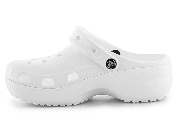 DAMEN-Hausschuhe CROCS CLASSIC PLATFORM CLOG 206750-100