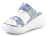 CROCS CLASSIC CRUSH BUTTERFLY SANDAL WHITE/MULTI 208247-94S