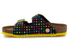 Birkenstock Arizona Rivet Logo Kids Digital Dots Black 1023399