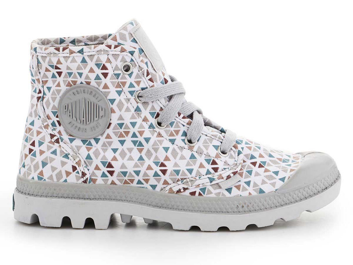 Palladium Pampa Hi Vapor/Pyramid Print 92352-059-M