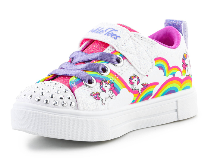 Skechers S-Lights Girls Twinkle Sparks Jumpin Clouds 314809N-WMLT