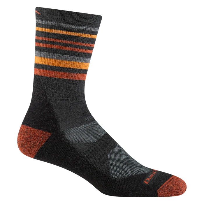 Darn Tough Fastpack Micro Crew Lightweight Hiking Socks 5012-C-3013 Charcoal