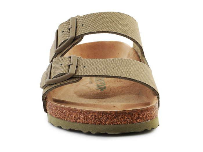 Birkenstock Rivet Logo Vegan Canvas Faded Khaki 1023958