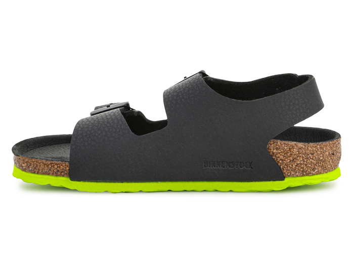 Birkenstock Milano Kinder Desert Soil Black Lime 1022129