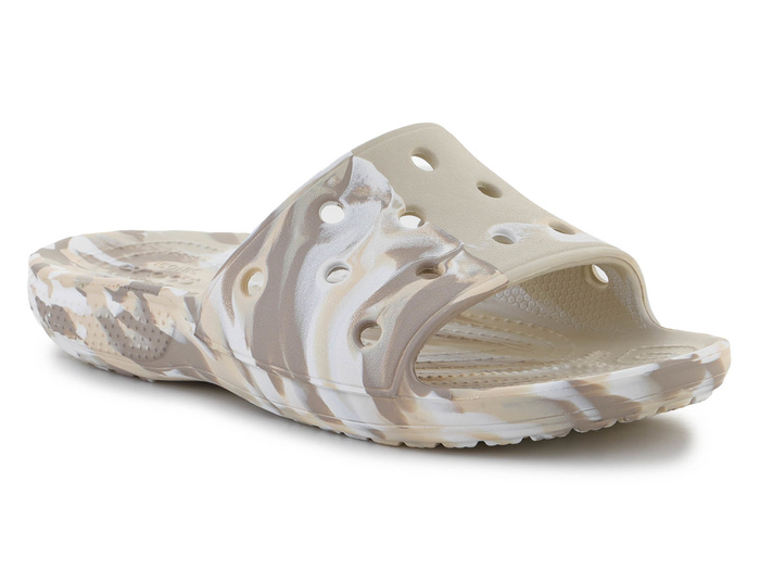 Crocs Classic Marbled Slide Bone/Multi 206879-2Y3