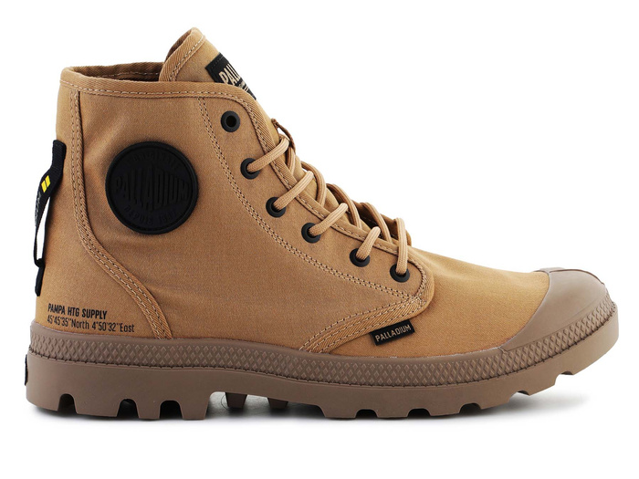 Palladium Pampa Hi Htg Supply Caramel 77356-227-M