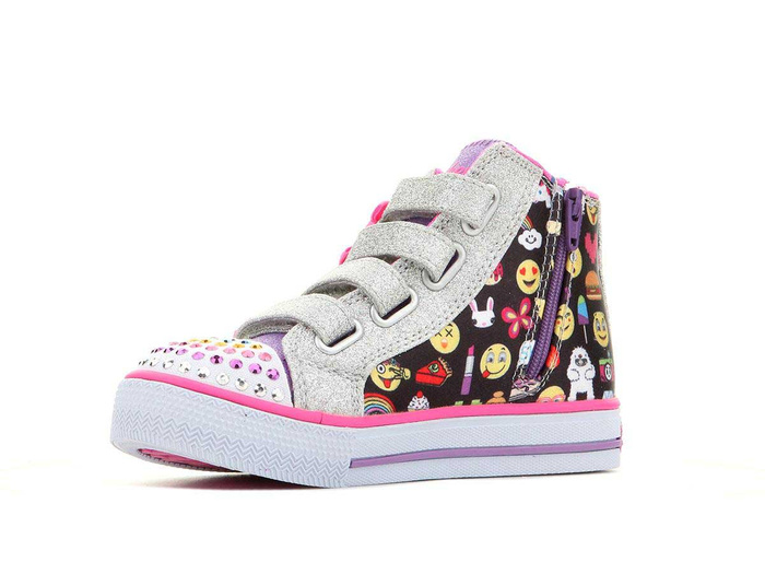 Skechers Lights-Shuffles 10687N BKMT