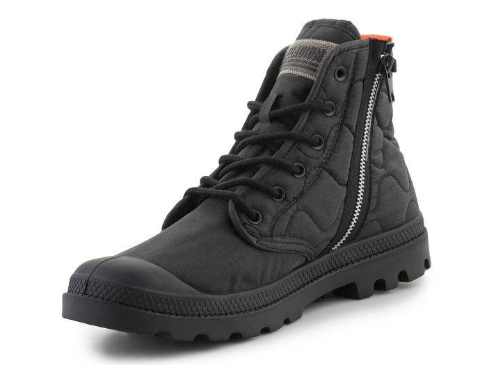 Palladium Pampa Re-Quilted 74386-008-M Black