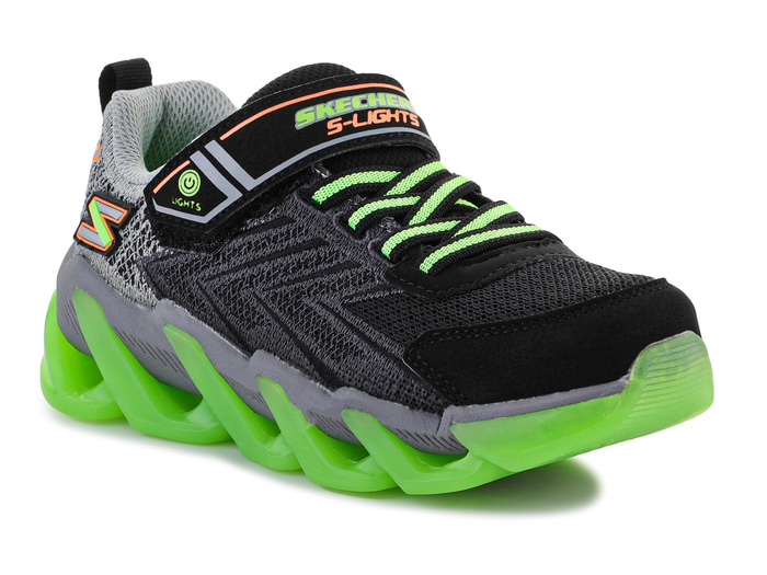 SKECHERS S LIGHTS MEGA SURGE 400130L-BKLM