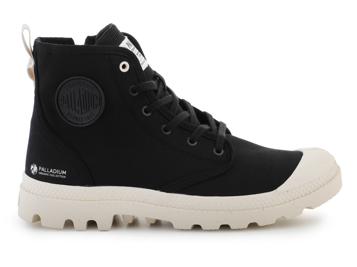 Palladium Pampa Hi Zip Organ 79101-008-M Black