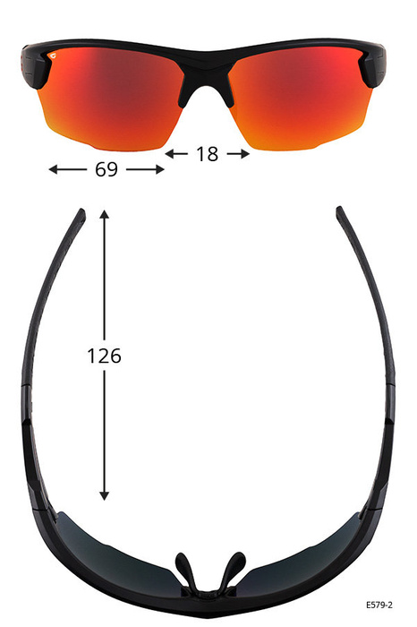 Cycling glasses GOG FAUN E579-2