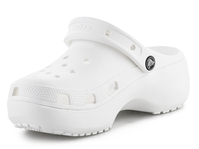 WOMEN slippers  CROCS CLASSIC PLATFORM CLOG 206750-100