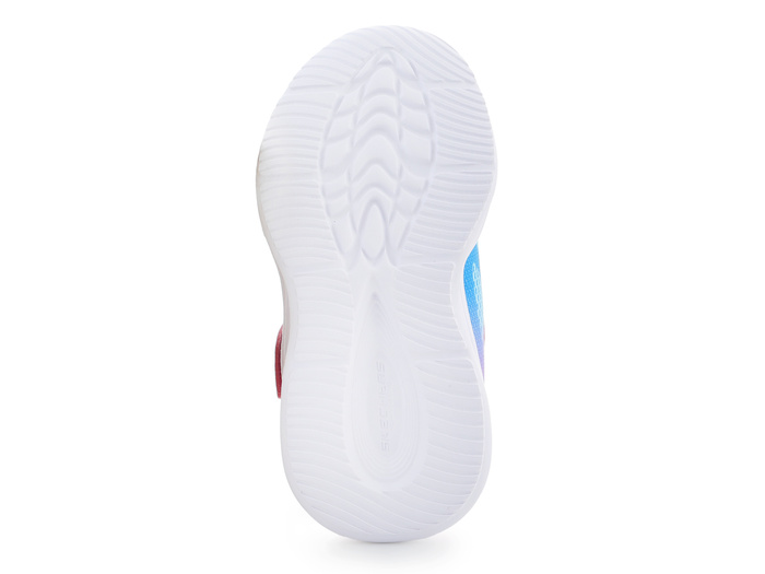 Skechers S Lights-Skechers Sola Glow - Ombre Deluxe 303714N-HPBL Hot Pink/Blue