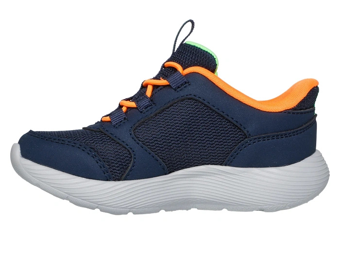 Skechers Slip-ins Dyna-Lite - Turbo-Brisk Buddies 403904N-NVOR NVY-ORNG