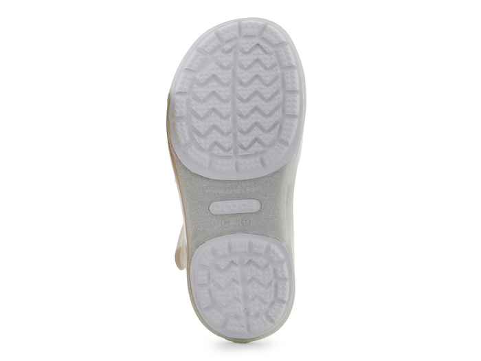 Crocs Glitter Sandal T 208444-0IC silver glitter