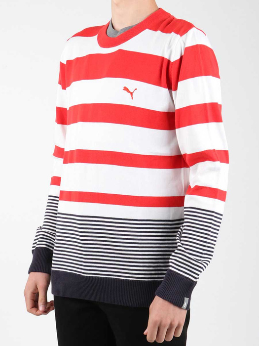 Pullover Puma Striped Sailing Sweater 554124-01