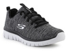 Skechers Graceful Twisted Fortune 12614-BKW Black/White