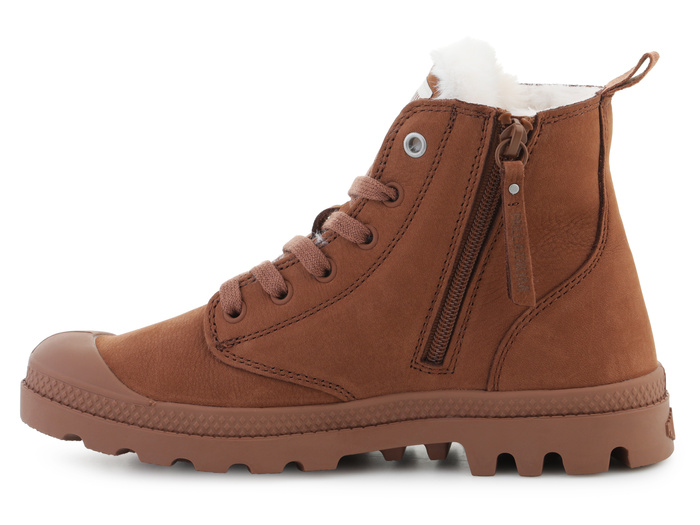 Palladium Pampa HI ZIP WL 95982-291-M Raw Brown