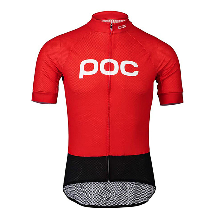 POC ESSENTIAL XC ZIP TEE PRISMANE RED  SS19528301118