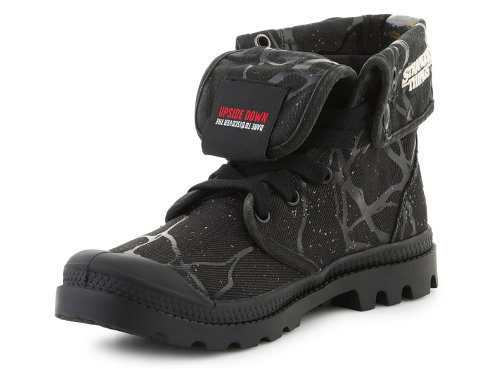 Palladium Stranger Things BAGGY HOPPER TUNNELS Women's 94625-008-M Black