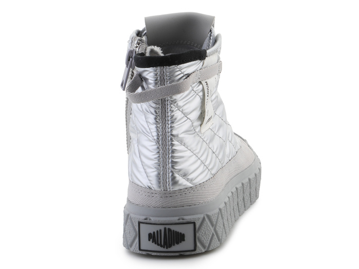 Palladium Palla Ace Re-Quilt W 94325-082-M Warm Silver