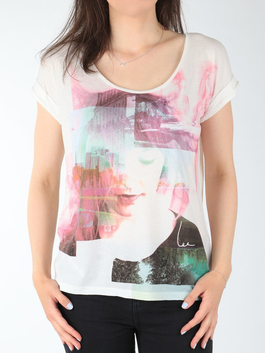 T-shirt Lee Night Cloud Dancer L485AUHA