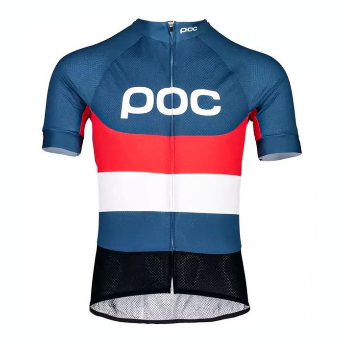 POC ESSENTIAL ROAD LOGO JERSEY PRISMANE MULTI RED SS185811308186