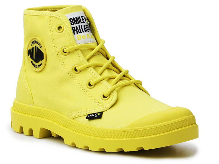 Palladium Hi Be Kind Blazing Yellow Pampa Hi 77079-736-M