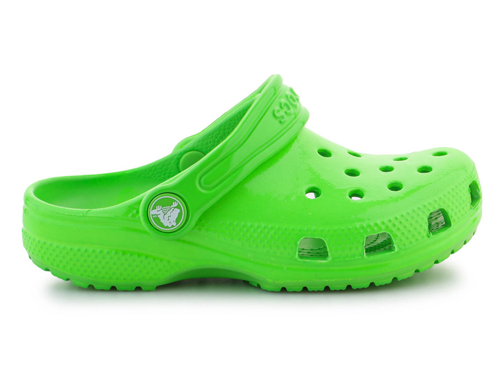 Crocs Classic Neon Highlighter Clog K 209570-3WA Green Slime