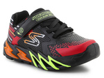 Skechers S-Lights Flex-Glow Bolt 400138L-BKRD Black/RED