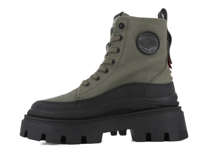Palladium PALLASQUAD ZIP TX 99532-325 Olive Night